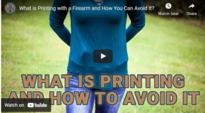 What is Printing with a Firearm and How You Can Avoid It?