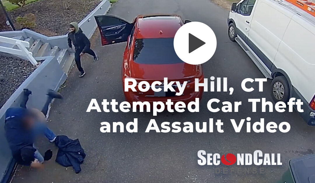 VIDEO: Police Release Video of Assault During Rocky Hill, CT Attempted Car Theft