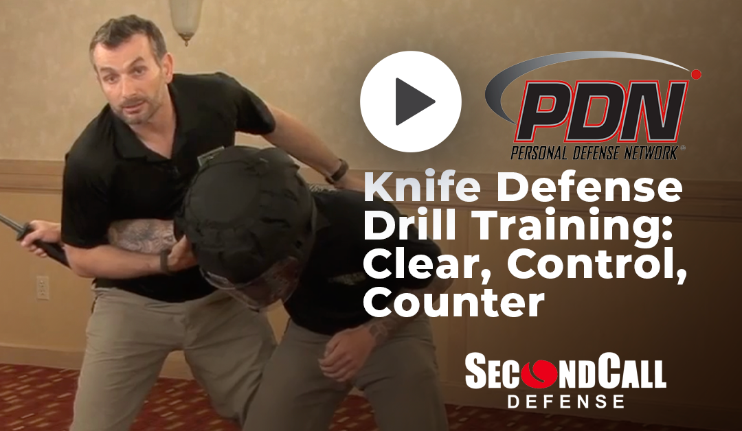 Knife Defense Drill Training: Clear, Control, Counter