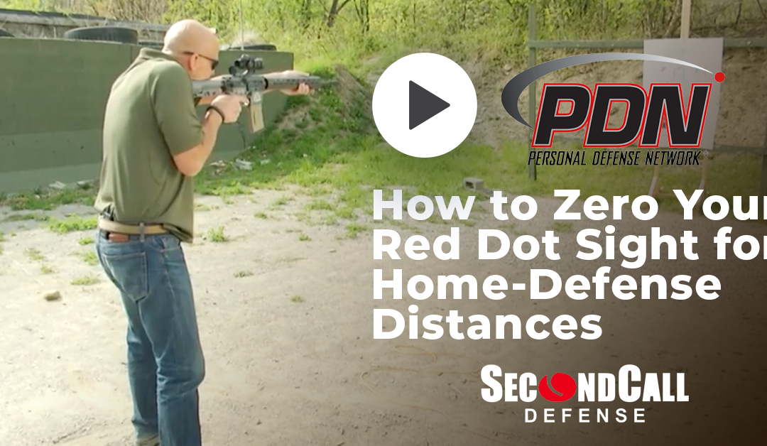 How to Zero Your Red Dot Sight for Home-Defense Distances