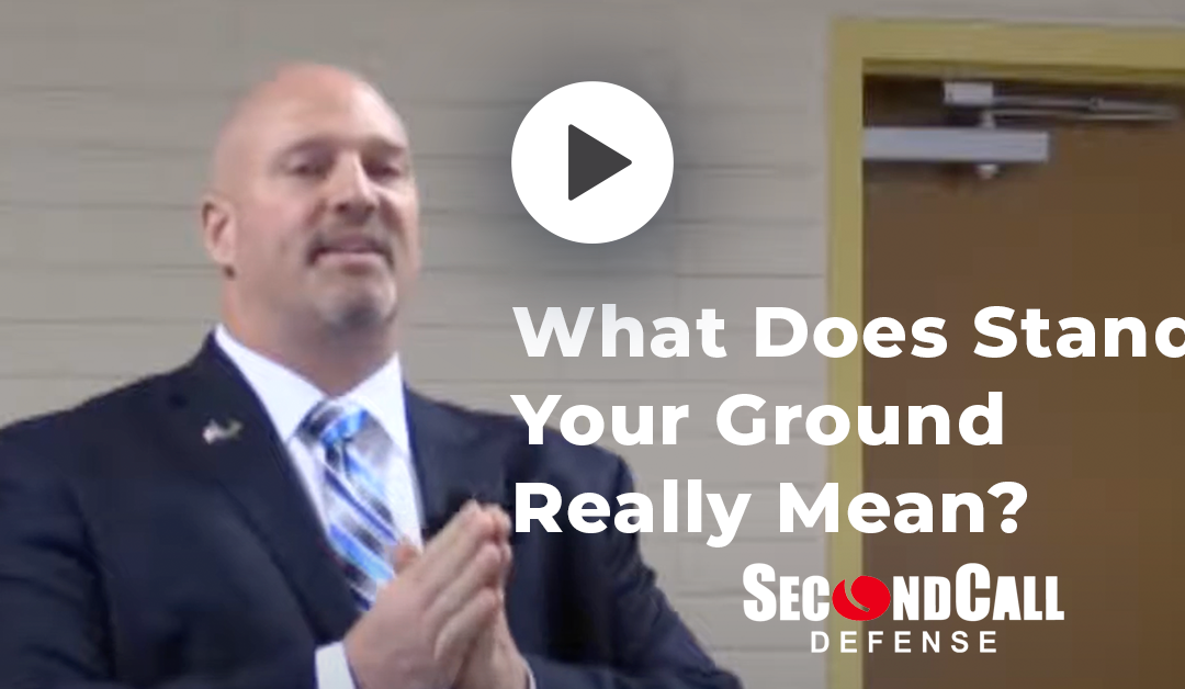 What Does Stand Your Ground Really Mean?