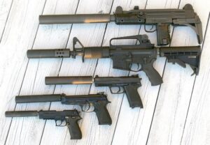 Suppressors are available for a wide variety of firearms.