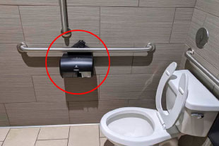 gun in stall