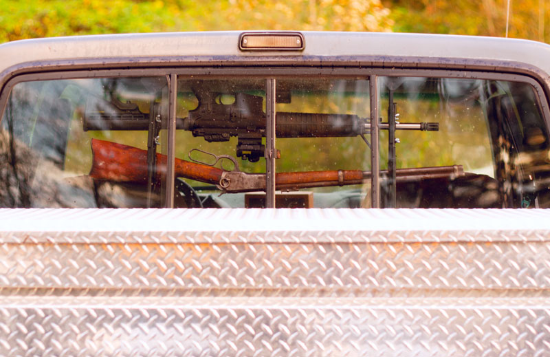 truck gun rack