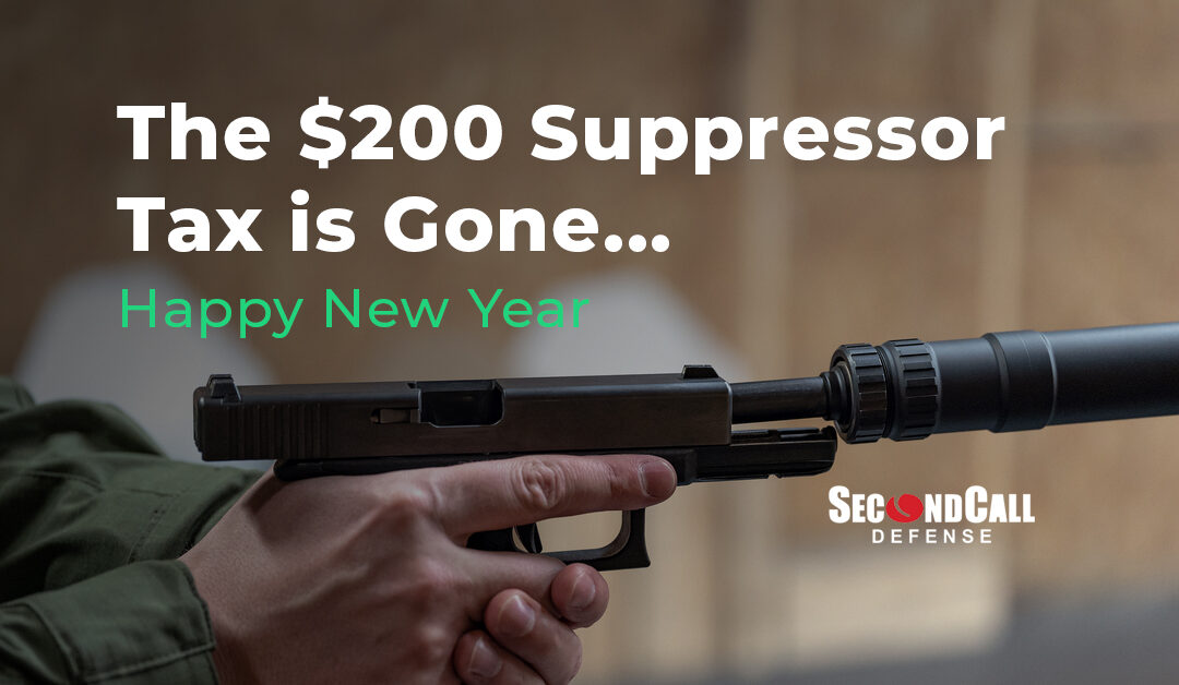 The $200 Suppressor Tax is Gone… Happy New Year
