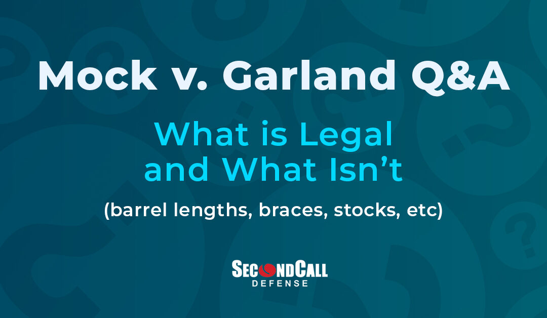 Q&A: Can I Put a Stock on My Sub-16″ Build After Mock v. Garland?